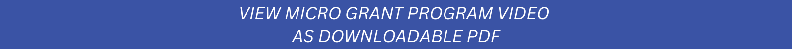 View Micro Grant Program video as downloadable PDF